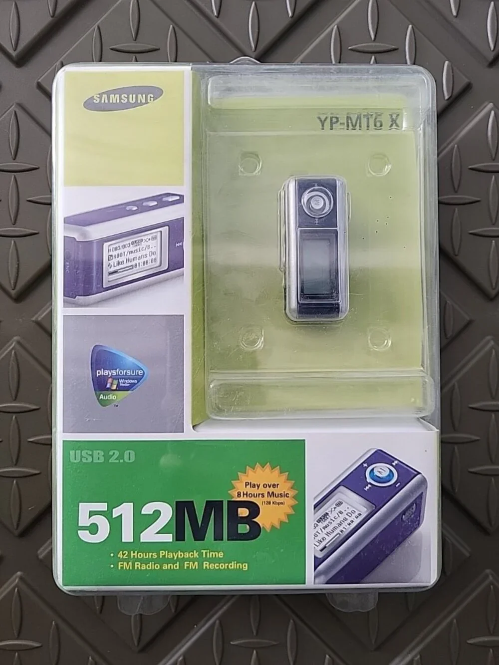 Samsung YP-MT6 X 512MB MP3 Player Retro Digital Audio Brand NEW FACTORY SEALED